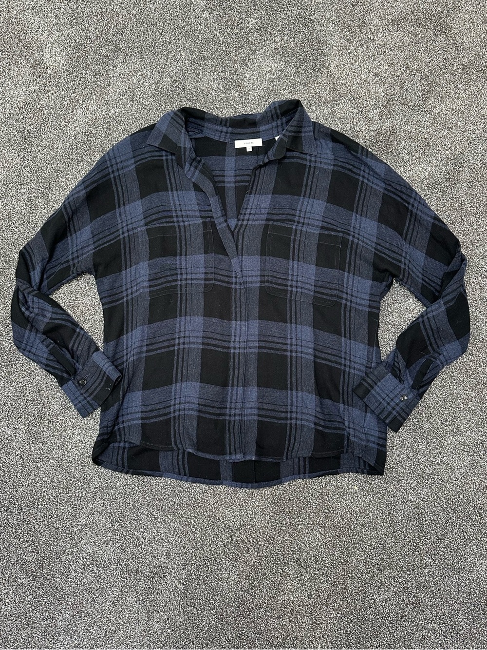 Vince Lightweight Flannel Shirt